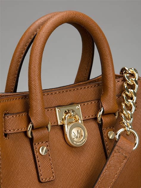 michael kors white and brown purse|michael kors shoulder bag brown.